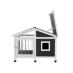 i.Pet Dog Kennel House Large Wooden Outdoor Pet Kennels Indoor Puppy Cabin Home - Image 3