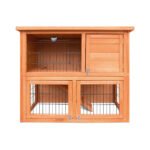 i.Pet Chicken Coop Rabbit Hutch 88cm x 40cm x 76cm Large Chicken Coop House Run Wooden Cage Outdoor - Image 3