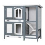 i.Pet Rabbit Hutch Chicken Coop 98cm x 45cm x 92cm Chicken Coop Large Wooden House Run Cage Outdoor - Image 7