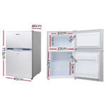 Glacio 65L Portable Fridge Freezer Bar Upright 12V/24V/240V Camping Caravan - Image 2