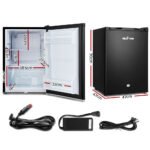 Glacio 80L Portable Fridge Bar Upright 12V/24V/240V Camping Caravan - Image 2