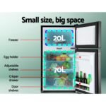 Glacio 90L Portable Fridge Freezer Bar Upright 12V/24V/240V Camping Caravan - Image 4