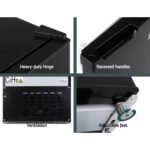 Glacio 90L Portable Fridge Freezer Bar Upright 12V/24V/240V Camping Caravan - Image 6