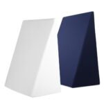 Giselle Bedding Wedge Pillow White & Blue - Image 7