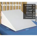 Giselle Bedding Wedge Pillow White Twin Pack - Image 2