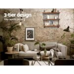 Artiss Floating DIY Pipe Shelf 3 Tiers - IRMA - Image 5