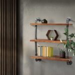 Artiss Floating DIY Pipe Shelf 3 Tiers - IRMA - Image 7
