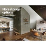 Artiss Floating DIY Pipe Shelf 3 Tiers - IONA - Image 4