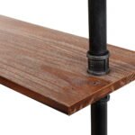 Artiss Floating DIY Pipe Shelf 5 Tiers - ISSA - Image 3