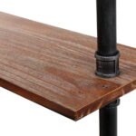 Artiss Floating DIY Pipe Shelf 6 Tiers - IRA - Image 3