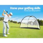 Everfit 3.5m Golf Practice Net with Driving Mat Training Aid Target Hitting - Image 5