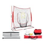 Everfit 7ft Baseball Net Pitching Kit with Stand Softball Training Aid Sports - Image 2
