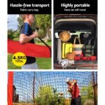 Everfit 7ft Baseball Net Pitching Kit with Stand Softball Training Aid Sports - Image 5