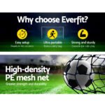 Everfit 2.4m Football Soccer Net Portable Goal Net Rebounder Sports Training - Image 3