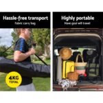 Everfit 2.4m Football Soccer Net Portable Goal Net Rebounder Sports Training - Image 6