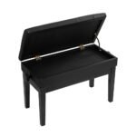 Alpha Piano Bench Stool Adjustable Height Keyboard Seat - Image 3