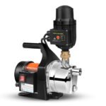 Giantz Garden Water Pump 1500W Max. High Pressure Tank Rain Farm Irrigation Black - Image 2