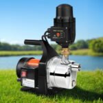 Giantz Garden Water Pump 1500W Max. High Pressure Tank Rain Farm Irrigation Black