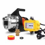 Giantz Garden Water Pump High Pressure 1500W Max. Tank Rain Farm Irrigation House Yellow - Image 8
