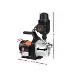 Giantz Garden Water Pump High Pressure 800W Max. Tank Rain Farm Irrigation House Black - Image 3