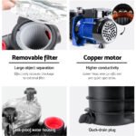 Giantz Pool Pump Swimming Pump Water 1200W Max. 1.6HP Electric Circulation Spa Filter - Image 4