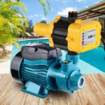 Giantz Peripheral Water Pump Garden Boiler Car Wash Electric Irrigation QB60 Yellow - Image 7