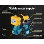 Giantz Peripheral Water Pump Garden Boiler Car Wash Electric Irrigation QB60 Yellow - Image 3