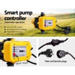 Giantz Peripheral Water Pump Garden Boiler Car Wash Electric Irrigation QB60 Yellow - Image 6