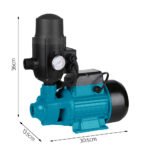 Giantz Peripheral Water Pump Garden Boiler Car Wash Auto Irrigation QB80 Black - Image 2