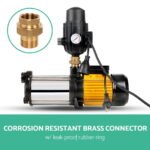 Giantz Garden Water Pump High Pressure 2000W Max 4-Stage Tank Irrigation Transfer Booster Pump Black - Image 5