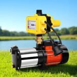 Giantz 1800W Max 5-Stage Garden Water Pump High Pressure Irrigation Booster Pump, Automatic Multi-Stage External Sprinkler Pump for Rainwater Tank Transfer, Home Farm Lawn, Yellow - Image 8