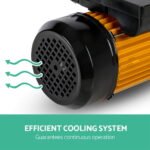 Giantz Garden Water Pump High Pressure 2500W Max 5-Stage Tank Irrigation Transfer Booster Yellow - Image 3