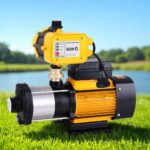 Giantz Garden Water Pump High Pressure 2000W Max 5 Stage Tank Irrigation Transfer Booster Yellow - Image 7