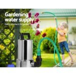 Giantz 1800W Max. Submersible Dirty Water Pump Bore Tank Well Steel Automatic Clean - Image 6