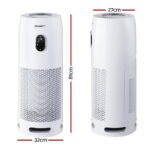 Devanti Air Purifier 4-Layer HEPA Filter White - Image 3