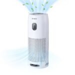 Devanti Air Purifier 4-Layer HEPA Filter White - Image 4