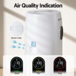 Devanti Air Purifier 4-Layer HEPA Filter White - Image 8