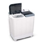 Devanti Portable Washing Machine Twin Tub 4.6KG White - Image 5