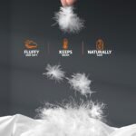 Giselle Bedding 700GSM Goose Down Feather Quilt King - Image 5