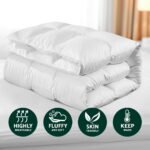 Giselle Bedding 800GSM Goose Down Feather Quilt Winter Blanket Duvet Comforter Double - Image 4