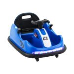 Rigo Kids Ride On Car Bumper Kart 6V Electric Toys Cars Remote Control Blue - Image 7