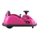 Rigo Kids Ride On Car Bumper Kart 6V Electric Toys Cars Remote Control Pink - Image 4