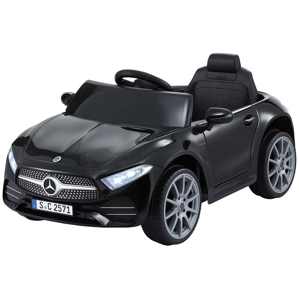 RCAR-CLS350-LS-BK-202508061506-00.jpg Kids Electric Ride On Car Licensed Outdoor Toys Cars Music Remote Black - Image 1
