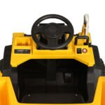 Rigo Kids Electric Ride On Car Dumptruck Loader Toy Cars 12V Yellow - Image 5