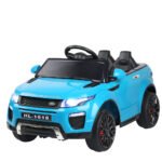 Rigo Kids Electric Ride On Car SUV Range Rover-inspired Toy Cars Remote 12V Blue - Image 8