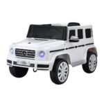 Kids Ride On Car Licensed G500 Electric Toys Horn Remote 12V White