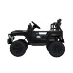 Rigo Kids Electric Ride On Car Jeep Toy Cars Remote 12V Black - Image 3