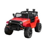 Rigo Kids Electric Ride On Car Jeep Toy Cars Remote 12V Red - Image 7