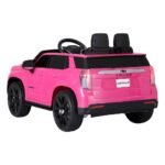 Kids Ride On Car Licensed Chevrolet Tahoe Electric Toys Horn Remote 12V Pink - Image 3