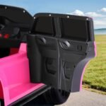 Kids Ride On Car Licensed Chevrolet Tahoe Electric Toys Horn Remote 12V Pink - Image 6